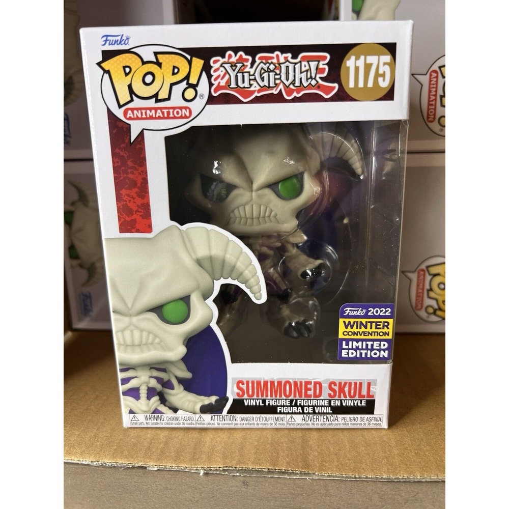 NIB Funko Pop! Yu-Gi-Oh! Summoned Skull #1175 (2022 Winter Convention) MINT